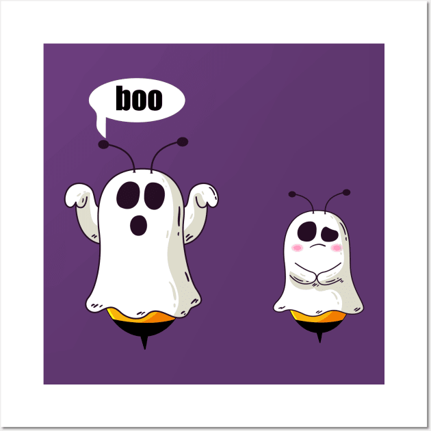 boo bees halloween costume Wall Art by Youssef El aroui